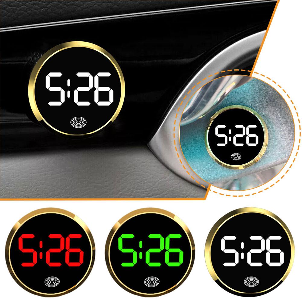 thumbnail image 4 of SGACAI Reloj interior para coche, reloj para vehículo, suministros para coche, reloj novedoso para coche, 4 of 7