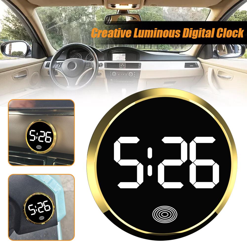 thumbnail image 2 of SGACAI Reloj interior para coche, reloj para vehículo, suministros para coche, reloj novedoso para coche, 2 of 7