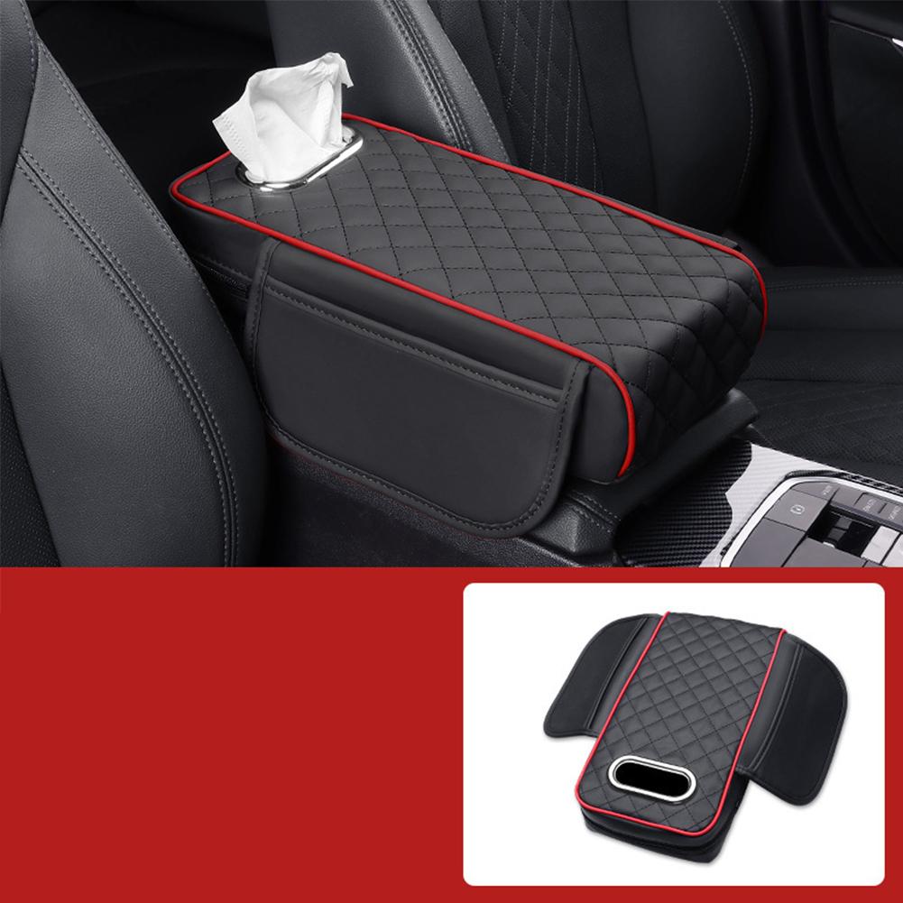 thumbnail image 4 of SGACAI Cojín de espuma viscoelástica para reposabrazos de coche, almohadilla elevadora para reposabrazos, caja de pañuelos ◆λ, 4 of 7