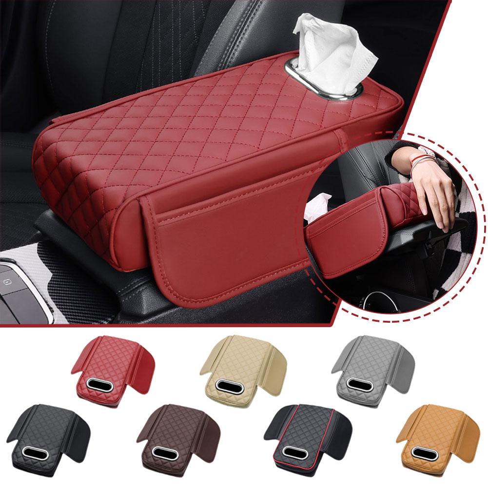 thumbnail image 3 of SGACAI Cojín de espuma viscoelástica para reposabrazos de coche, almohadilla elevadora para reposabrazos, caja de pañuelos ◆λ, 3 of 7