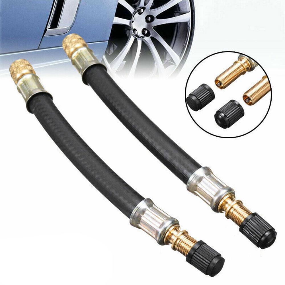 thumbnail image 2 of Wartleves Extensión de válvula de neumático de caucho flexible: adaptadores de autobús HOT para camiones de dos ruedas, 2 of 7