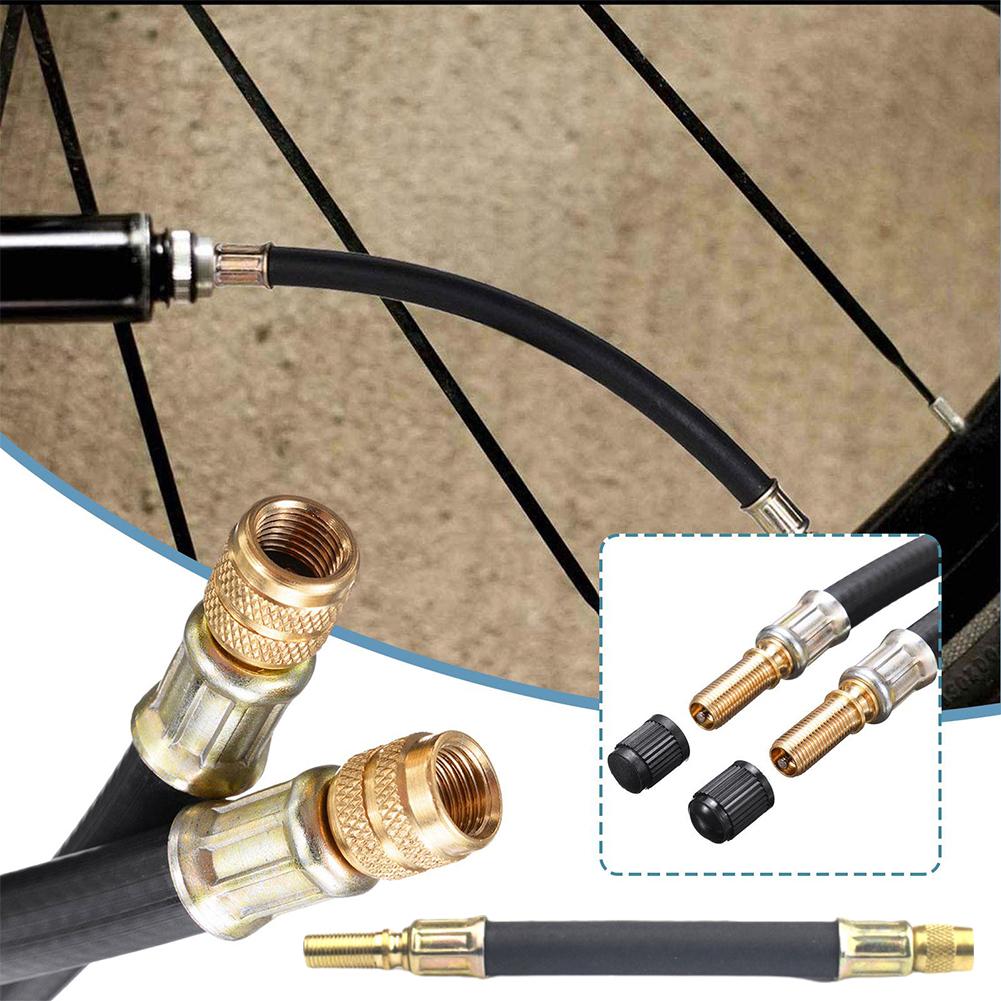 thumbnail image 3 of Wartleves Extensión de válvula de neumático de caucho flexible: adaptadores de autobús HOT para camiones de dos ruedas, 3 of 7