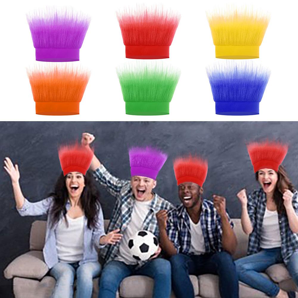 thumbnail image 2 of SGACAI Diadema peluda para disfraz, peluca de pelo loco y divertida, accesorios para disfraz de troll, diadema peluda para disfraz, diadema de pelo de troll, accesorio de disfraz de pelo loco para, 2 of 7