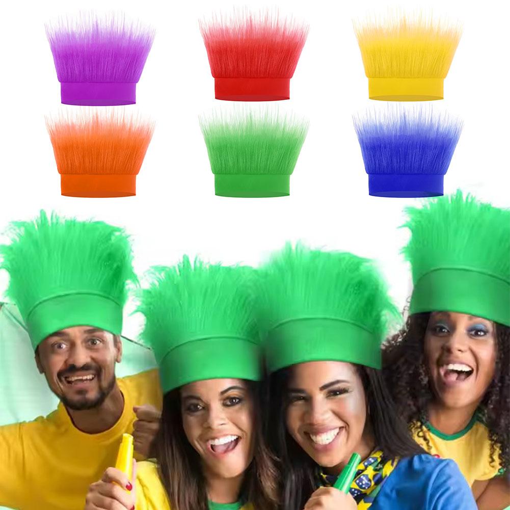 thumbnail image 5 of SGACAI Diadema peluda para disfraz, peluca de pelo loco y divertida, accesorios para disfraz de troll, diadema peluda para disfraz, diadema de pelo de troll, accesorio de disfraz de pelo loco para, 5 of 7