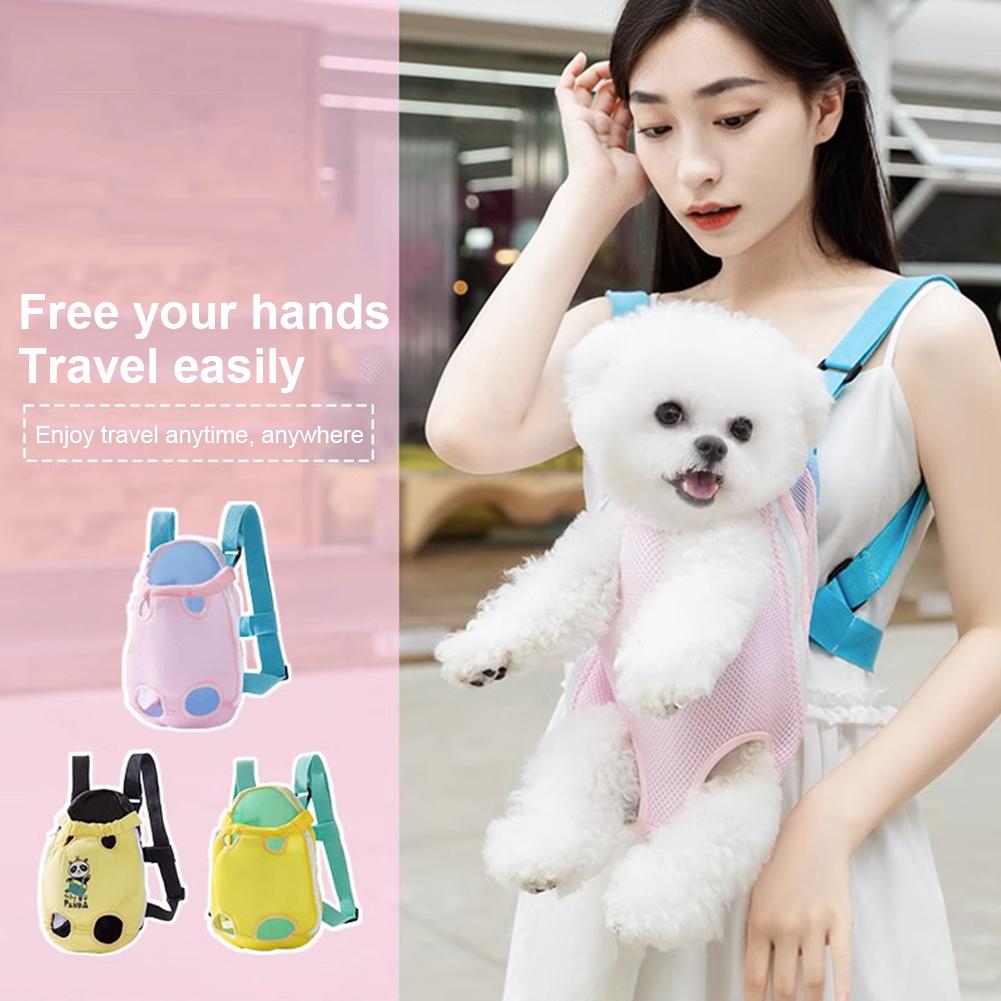 thumbnail image 2 of Ruifaya Bolsa de pecho para mascotas, bolsa de transporte para gatos Furry Pawsy, mochila para perros, 2 of 7