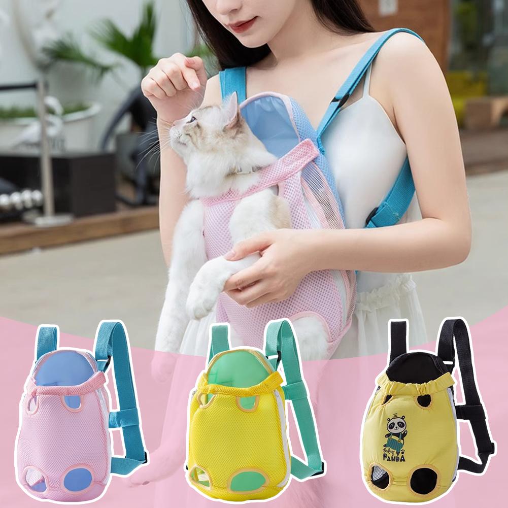 thumbnail image 3 of Ruifaya Bolsa de pecho para mascotas, bolsa de transporte para gatos Furry Pawsy, mochila para perros, 3 of 7