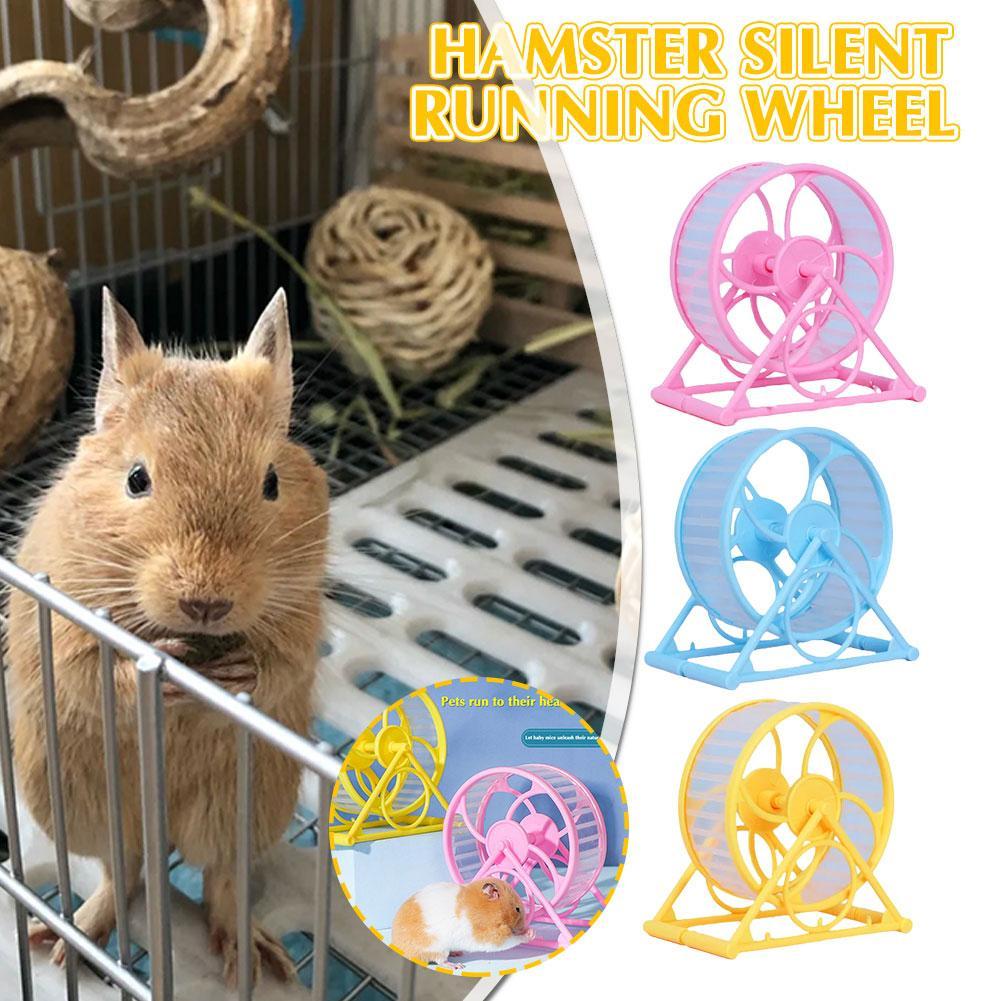 thumbnail image 2 of SGACAI Ruedas giratorias multiusos para correr para hámsteres Rueda de ejercicio para mascotas pequeñas, 2 of 7