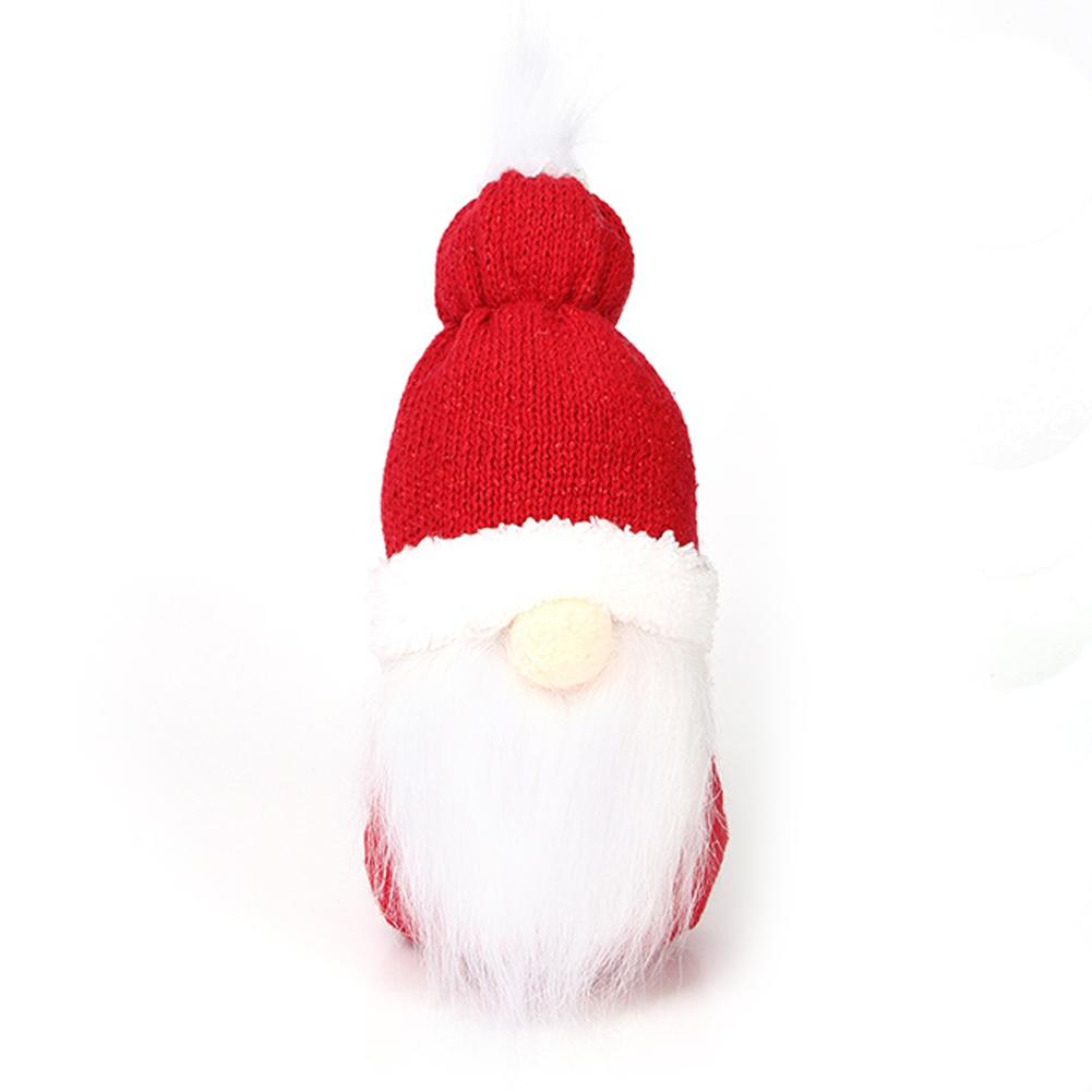thumbnail image 4 of Ruifaya Figura decorativa de gnomo navideño de punto, regalo de Navidad, decoración y, 4 of 7