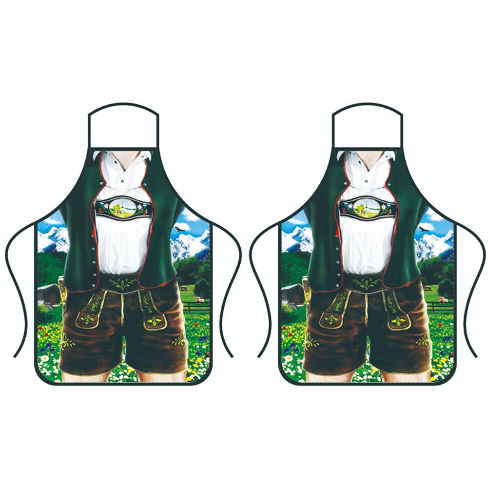 thumbnail image 5 of Ruifaya Delantal estilo pareja Delantal unisex para festivales de cerveza NUEVO, 5 of 7