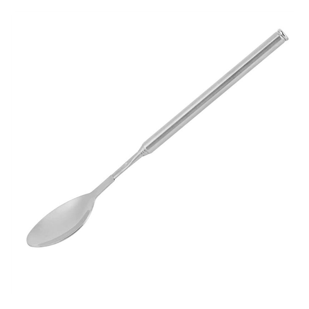 thumbnail image 4 of Wartleves Tenedor extensible, tenedor telescópico ajustable, tenedor telescópico extensible de mango largo para cenas, frutas y postres, herramienta portátil para acampar, picnic, barbacoa, para comer, 4 of 7
