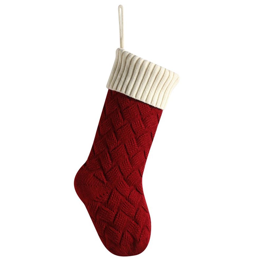 thumbnail image 4 of SGACAI Calcetines decorativos navideños Cómodos calcetines de punto exquisitos Regalo, 4 of 7