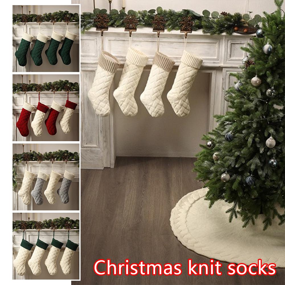 thumbnail image 2 of SGACAI Calcetines decorativos navideños Cómodos calcetines de punto exquisitos Regalo, 2 of 7