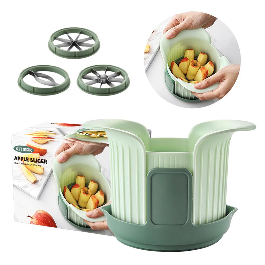 thumbnail image 4 of SGACAI Cortador de frutas y verduras, utensilios de cocina de acero inoxidable multifuncionales, 4 of 7