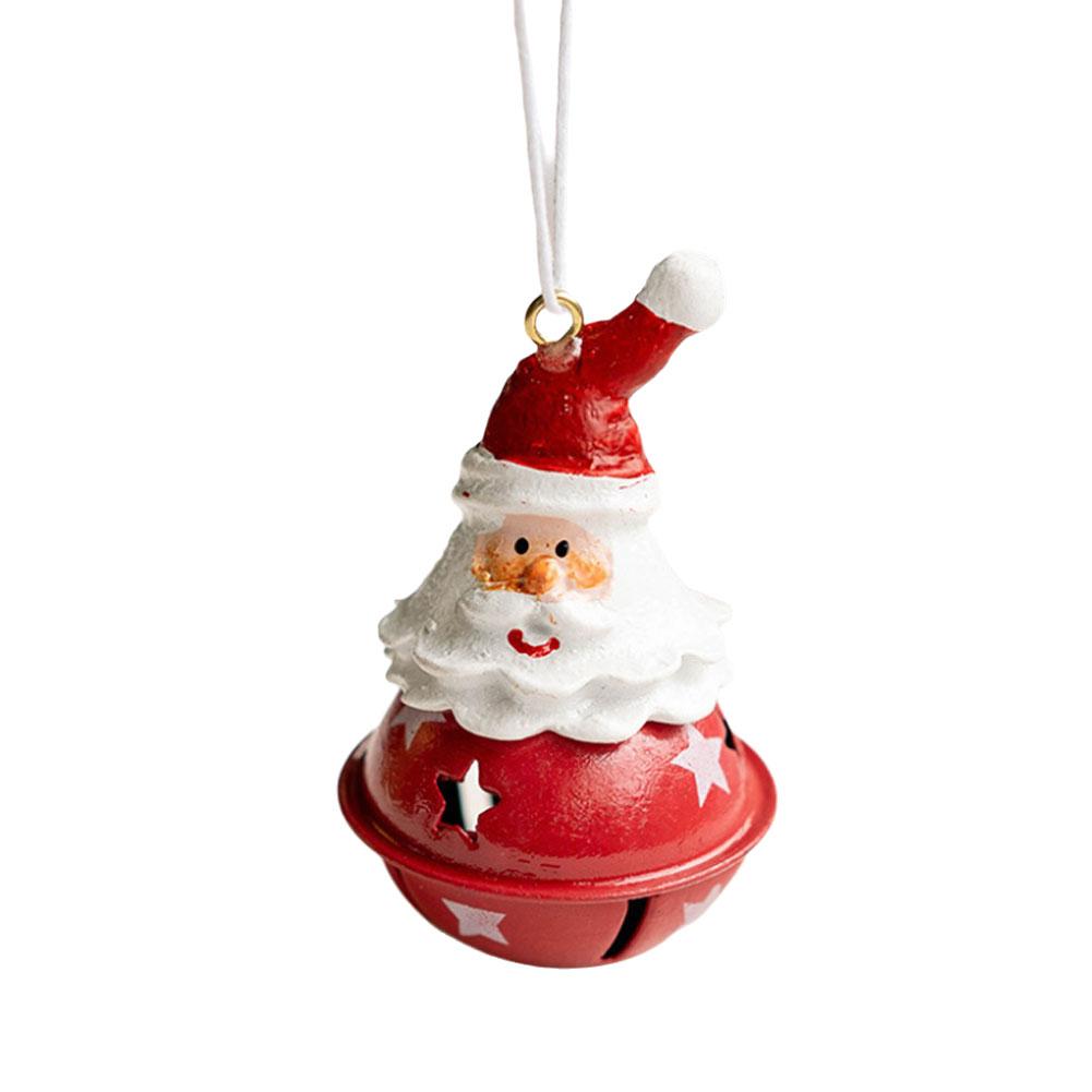 thumbnail image 5 of SGACAI Colgante de campana de hierro para Navidad, adorno de muñeco de nieve, árbol creativo, Navidad B1X0, 5 of 7