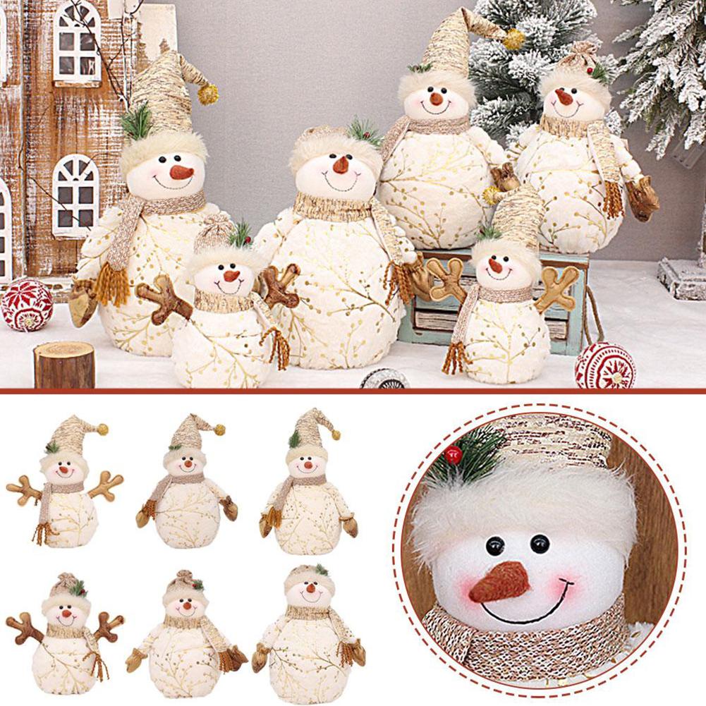 thumbnail image 3 of SGACAI Adornos navideños Figura de muñeco de nieve Adornos de regalo de Navidad φр рμ V8D8, 3 of 7
