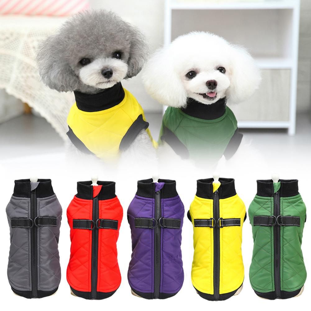 thumbnail image 2 of SGACAI Chaleco de invierno para perros, forro de algodón, abrigo cálido para perros, ropa resistente al viento, NUEVO, 2 of 7