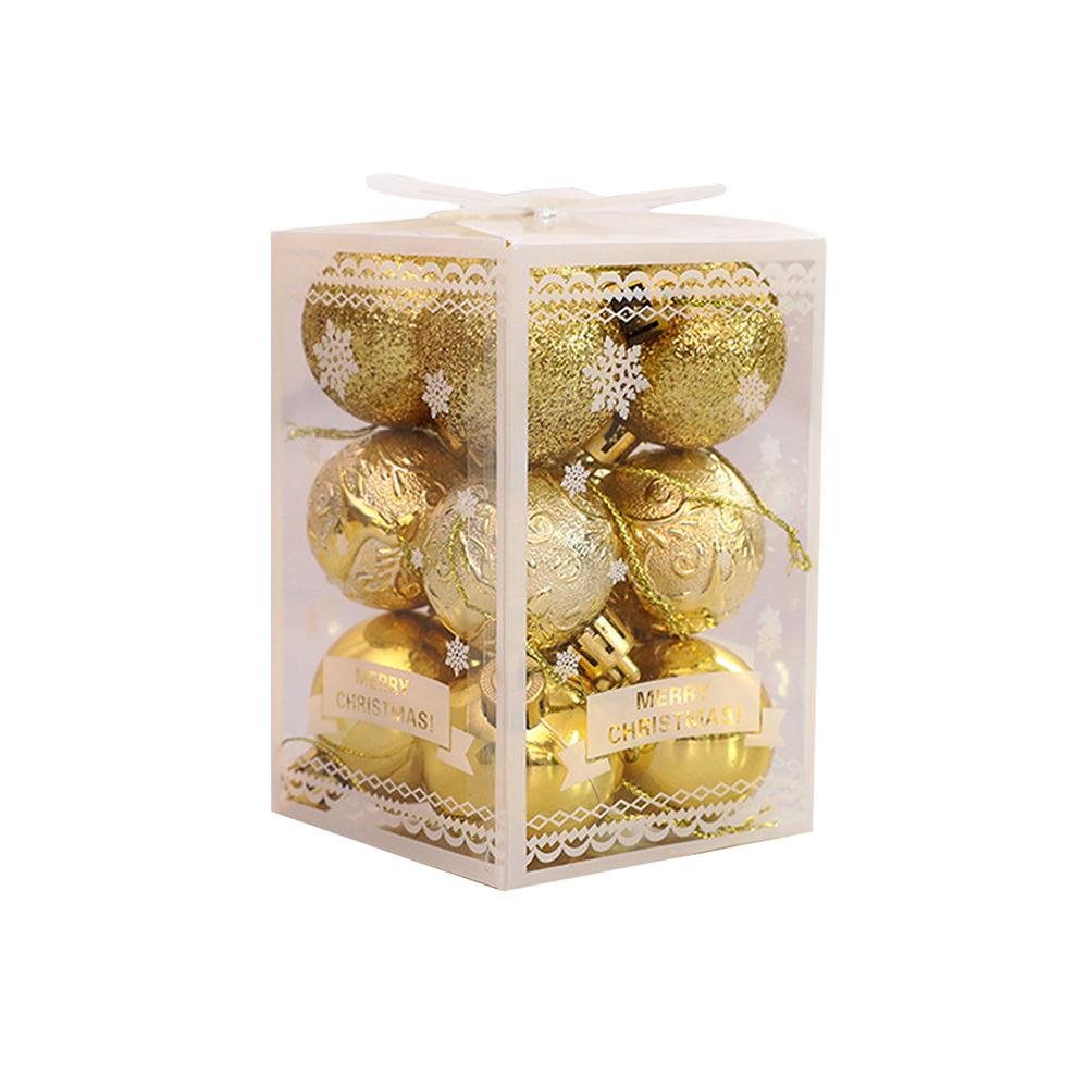 thumbnail image 5 of SGACAI Caja de regalo de bola de luz galvanizada navideña, luz colgante de árbol de Navidad, 5 of 7