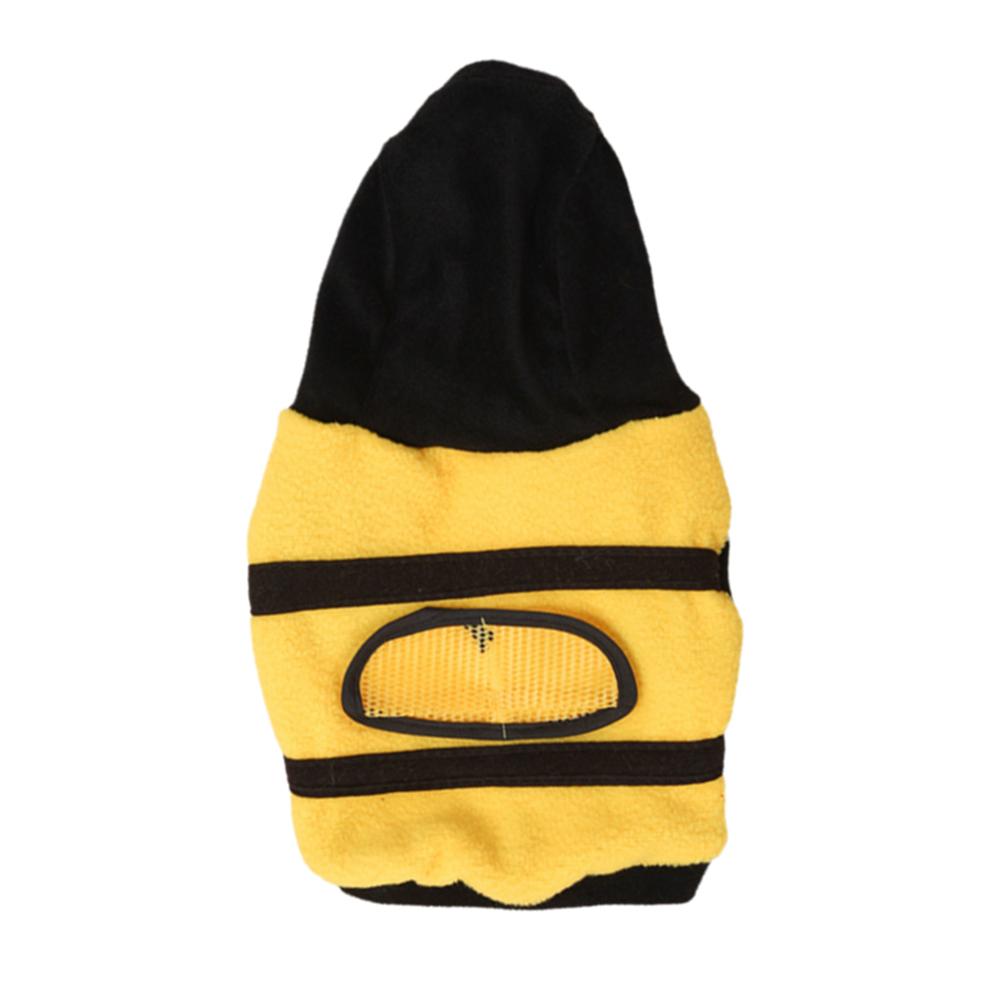 thumbnail image 5 of SGACAI Disfraz de abeja para Halloween para mascotas, sudaderas con capucha para perros, disfraz de abeja, disfraz de gato suave para vacaciones, 5 of 7