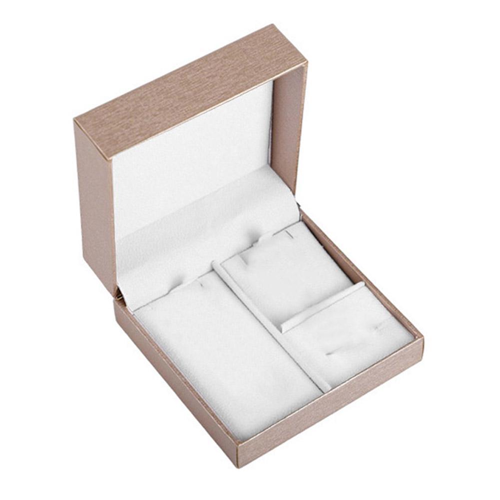 thumbnail image 4 of Ruifaya Caja de embalaje para collar y pendientes de tres piezas para joyería, tamaño L8R5 D4N5 C1, 4 of 7