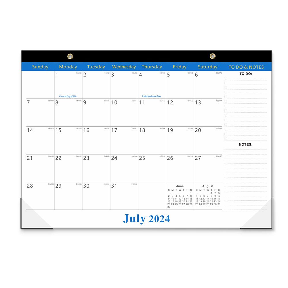 thumbnail image 5 of Wartleves Calendario de pared grande 2024-2025, calendario de borrado en seco para pared y refrigerador, 5 of 7