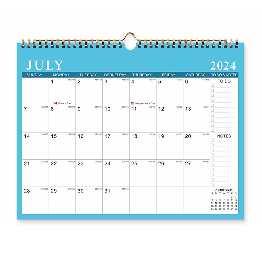 thumbnail image 5 of Wartleves El calendario de Skylight cubre los meses de julio de 2024 a diciembre de 2025 Hot Z8, 5 of 7