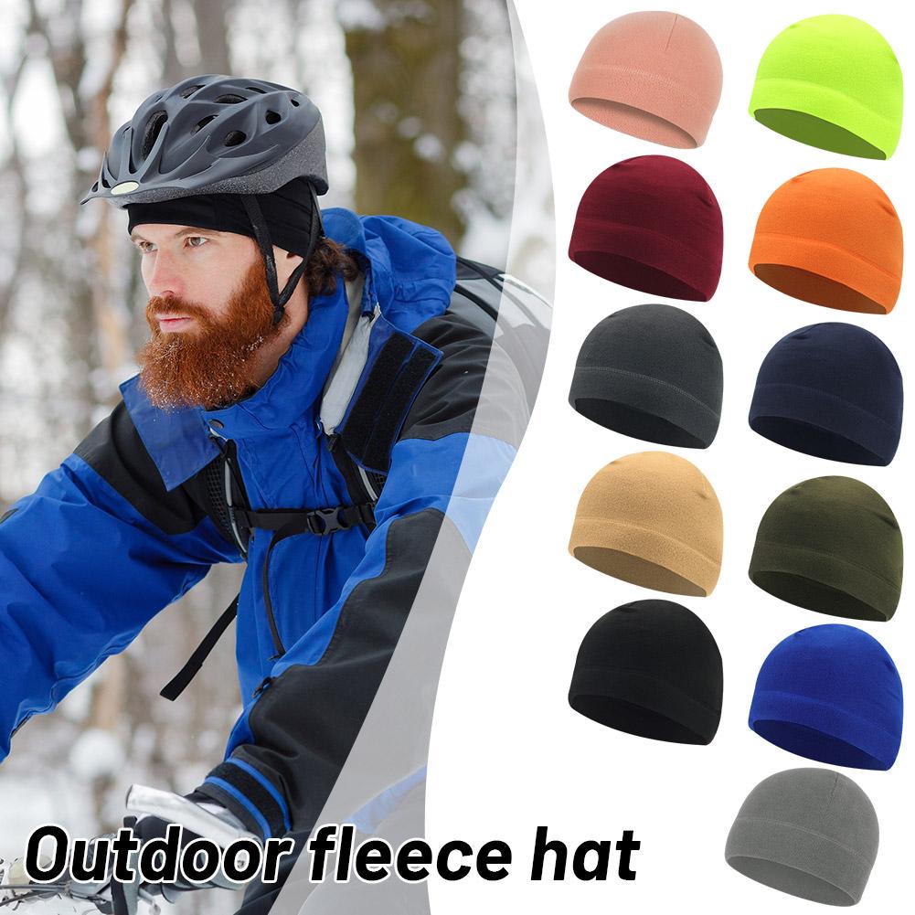 thumbnail image 2 of SGACAI Gorro de lana de invierno para hombre, para deportes al aire libre, ciclismo, esquí, running, térmico, nuevo, 2 of 7