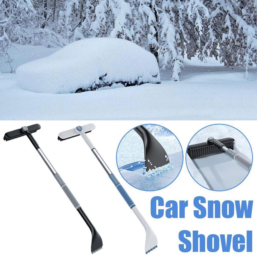 thumbnail image 4 of Ruifaya Pala de nieve para coche Cepillo multifunción para quitar la nieve y descongelar la nieve ёш US, 4 of 7