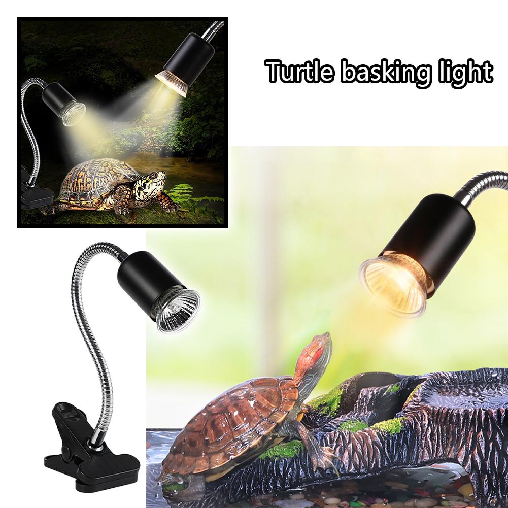 thumbnail image 3 of Ruifaya Lámparas de calor para reptiles SHANGYU, lámpara para tortugas, lámparas de calefacción para acuarios de tortugas con abrazadera, lámpara de calentamiento giratoria de 360°, focos de calenta, 3 of 7