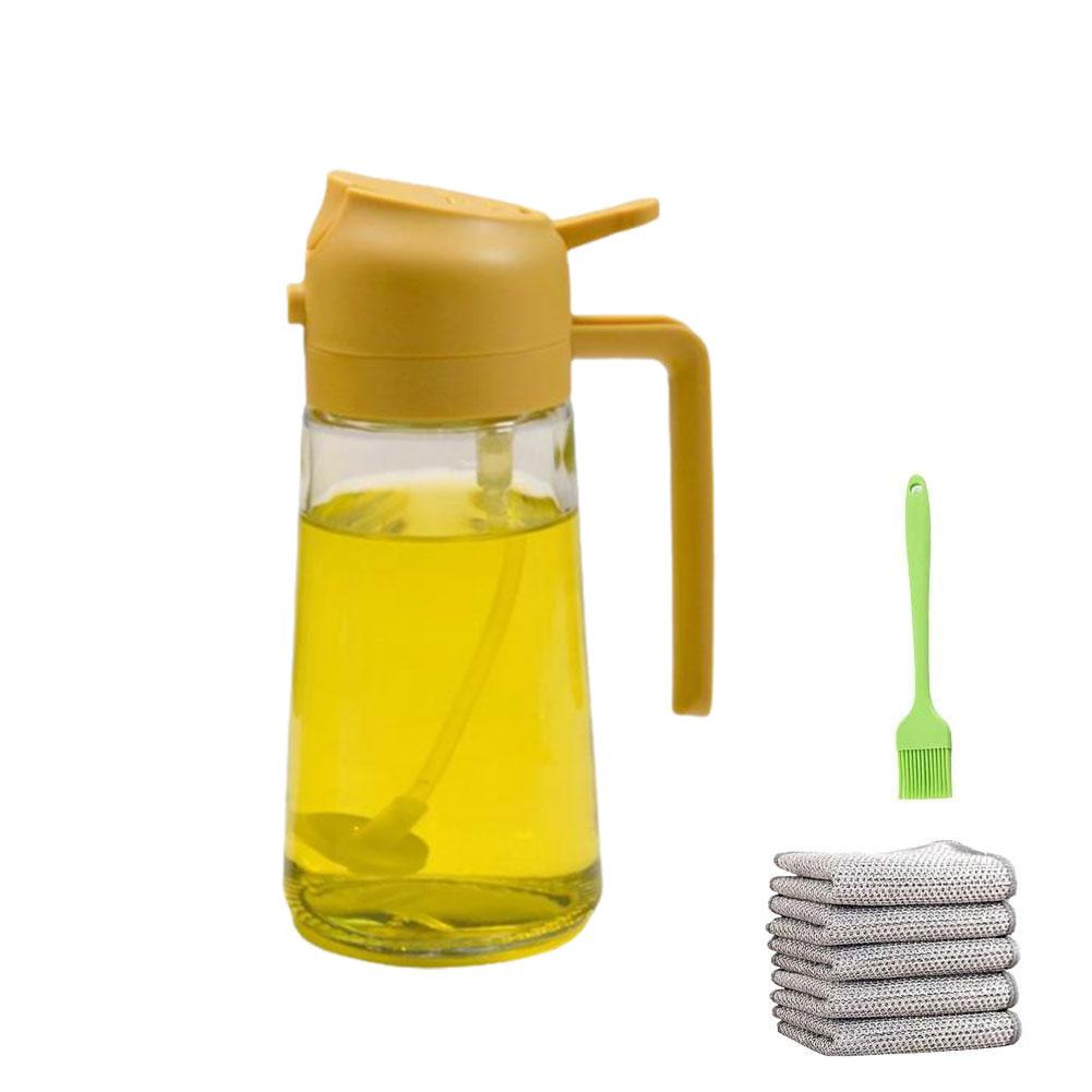 thumbnail image 5 of SGACAI Pulverizador de aceite en aerosol 2 en 1 para freidora de cocina, dispensador de aceite para cocina, 5 of 7