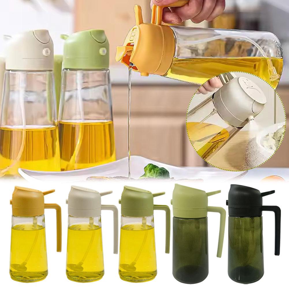 thumbnail image 3 of SGACAI Pulverizador de aceite en aerosol 2 en 1 para freidora de cocina, dispensador de aceite para cocina, 3 of 7