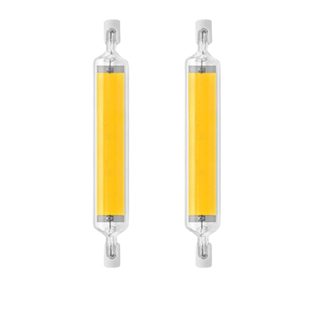 thumbnail image 4 of SGACAI Lámpara halógena R7S LED COB 10W 20W regulable de cristal para sustituir a incandescente de 118 mm, 4 of 7