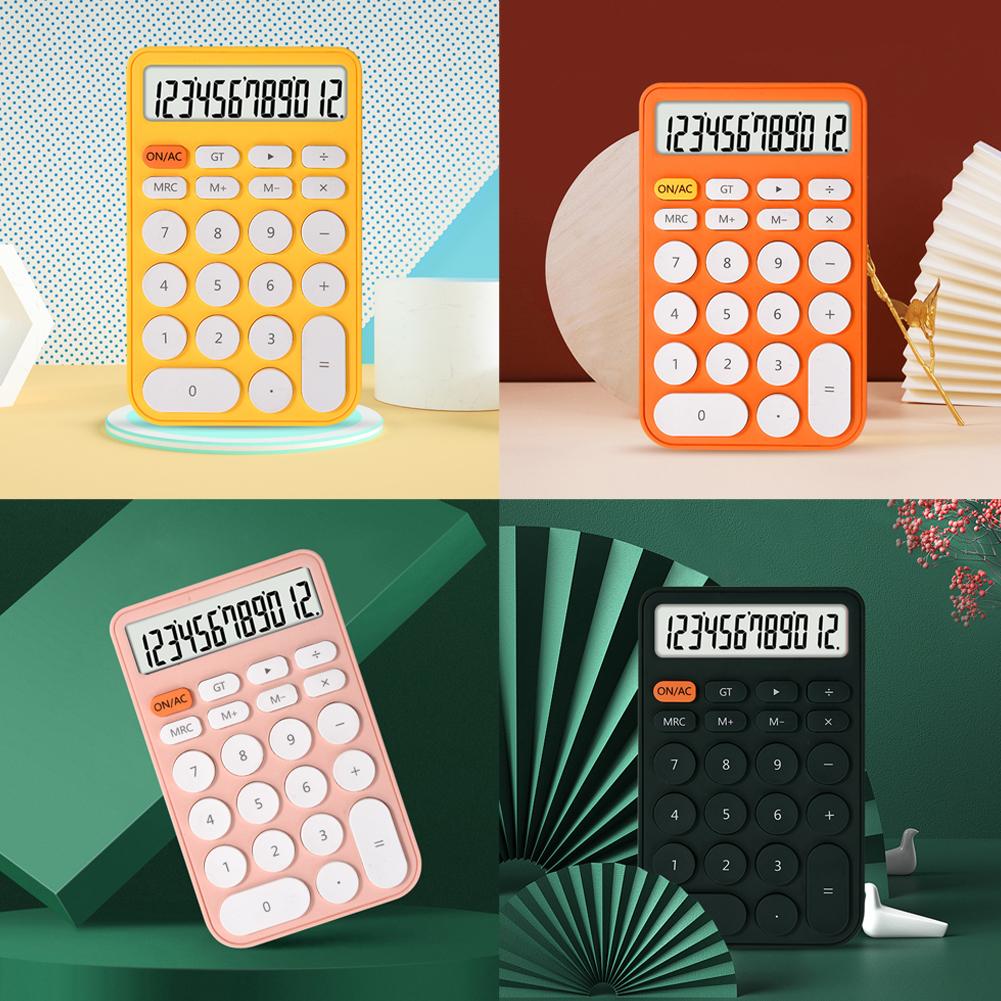 thumbnail image 3 of Wartleves Calculadora pequeña Calculadora compacta Mini Calculadora resistente a impactos Calculadora de escritorio, 3 of 7