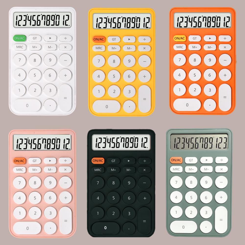 thumbnail image 2 of Wartleves Calculadora pequeña Calculadora compacta Mini Calculadora resistente a impactos Calculadora de escritorio, 2 of 7