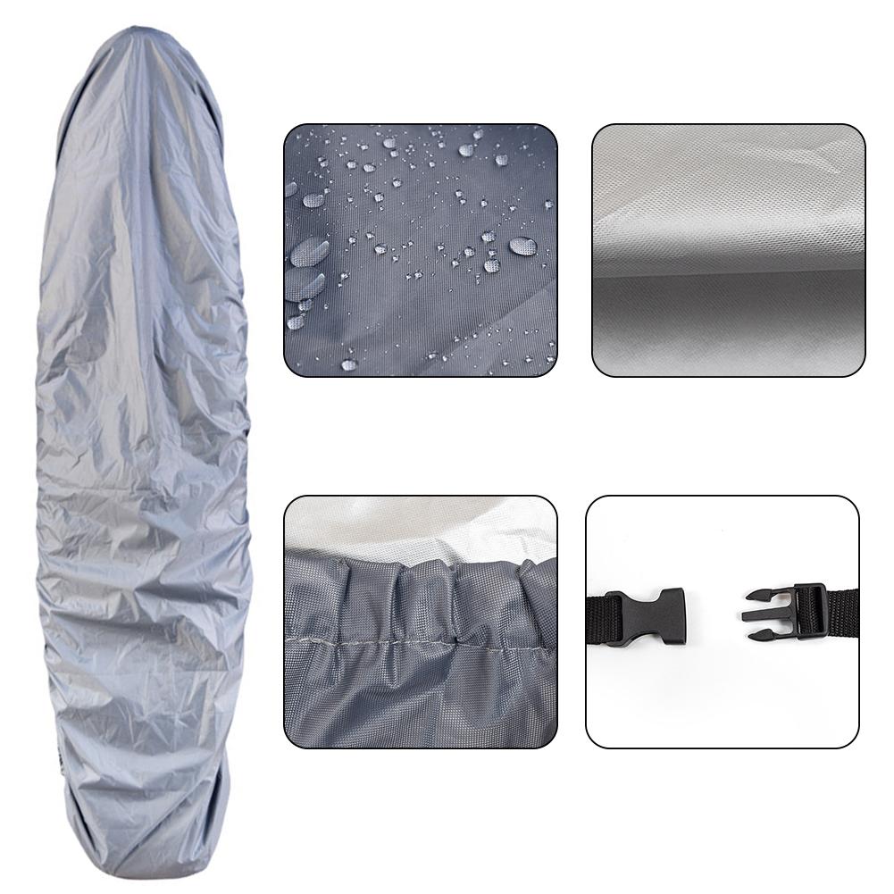 thumbnail image 3 of Ruifaya Funda para kayak 420D, resistente al agua, resistente a los rayos UV, para almacenamiento al aire libre, funda para kayak, canoa, resistente a la decoloración, 3 of 7