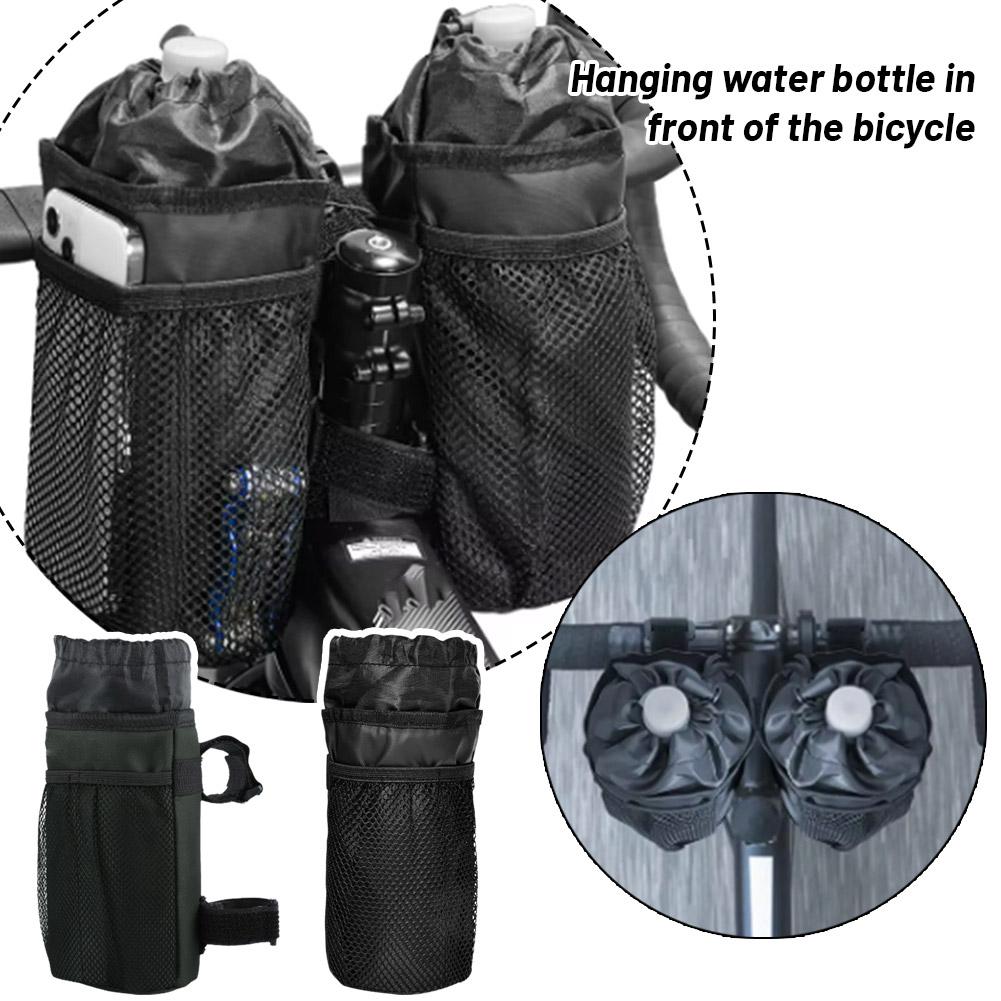 thumbnail image 2 of Ruifaya Bolsa para botella de agua de bicicleta de gran capacidad, portabotellas impermeable ☆ Botella, 2 of 7