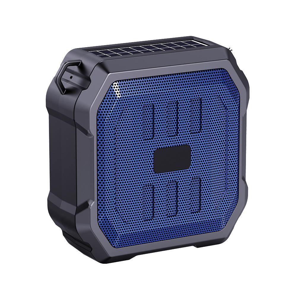 thumbnail image 5 of Ruifaya Luz para bicicleta con altavoz solar Bluetooth, caja de sonido inalámbrica, linterna LED y, 5 of 7