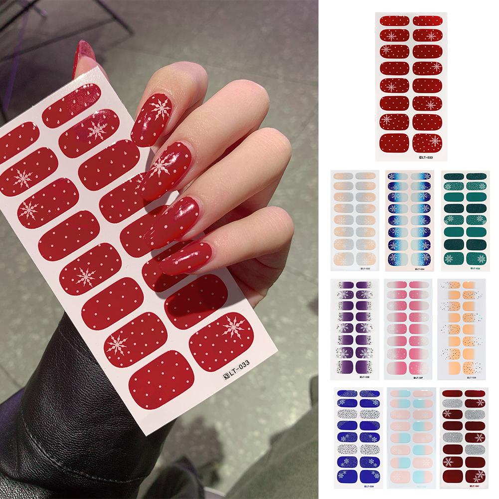 thumbnail image 3 of SGACAI Pegatinas de uñas con degradado Pegatinas completas Dopamina de verano Pequeñas pegatinas de uñas frescas y, 3 of 7