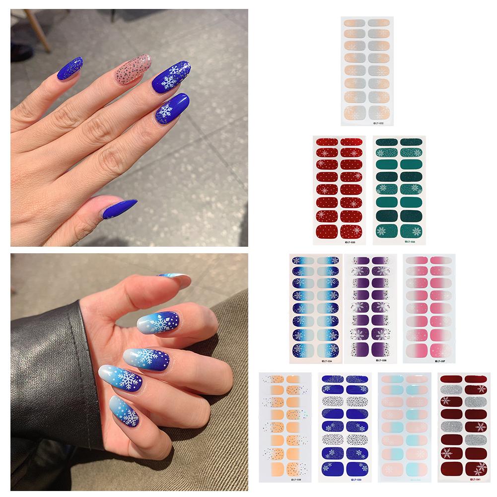 thumbnail image 4 of SGACAI Pegatinas de uñas con degradado Pegatinas completas Dopamina de verano Pequeñas pegatinas de uñas frescas y, 4 of 7