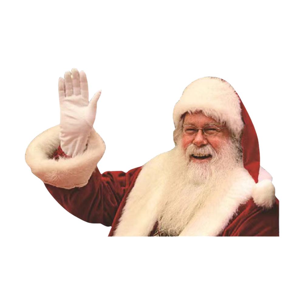 thumbnail image 5 of Ruifaya Pegatinas navideñas para ventana trasera de coche, divertidas calcomanías autoadhesivas de Papá Noel para coches, calcomanías PET visibles para decoración de ventanas interiores, lindas calc, 5 of 7