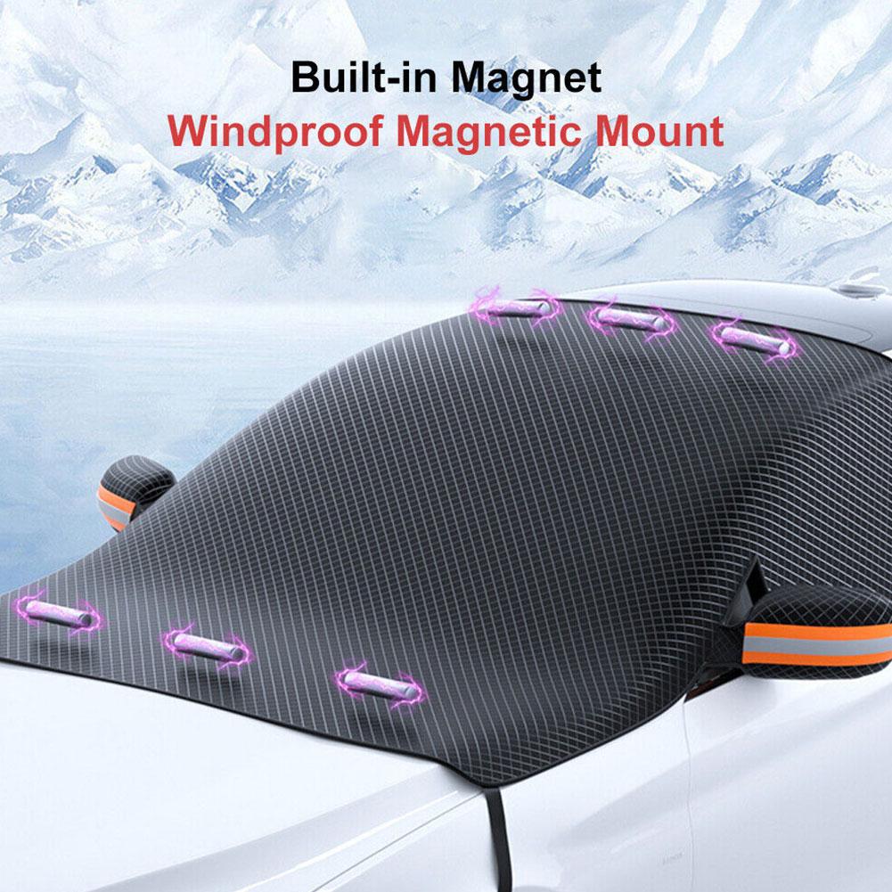 thumbnail image 2 of Ruifaya Fundas de invierno para coche de tela Oxford gruesa para protección contra la nieve en exteriores, 2 of 7