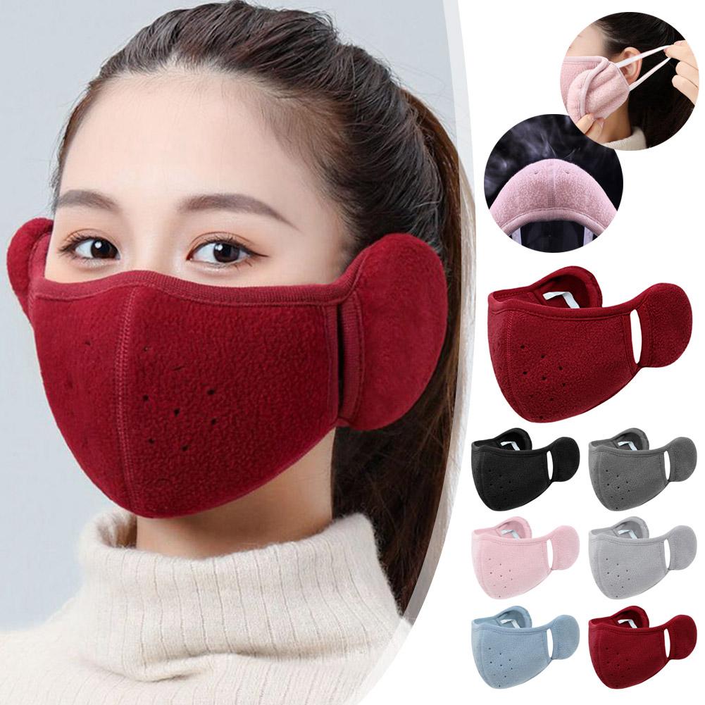 thumbnail image 2 of SGACAI GINTBN - Máscara facial de invierno para mujer y hombre, protección contra el viento y el frío con protección para las orejas, máscara para snowboard y running, 2 of 7