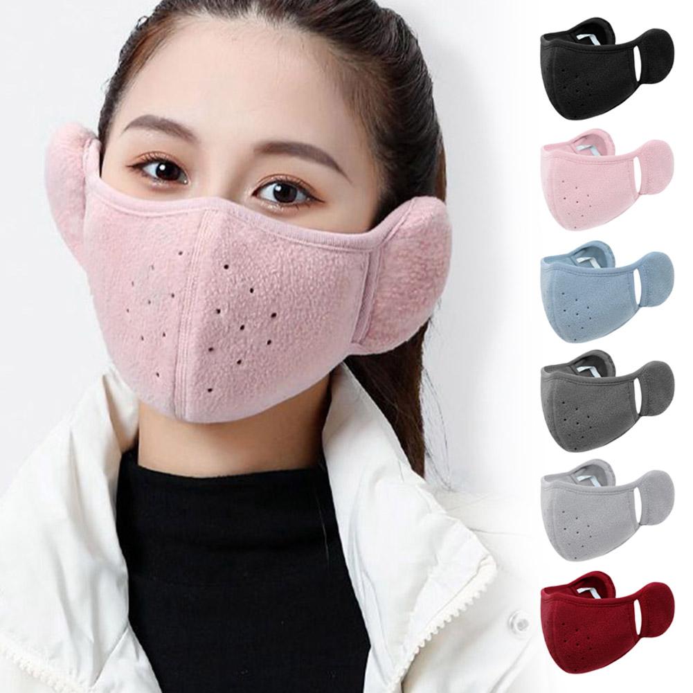 thumbnail image 3 of SGACAI GINTBN - Máscara facial de invierno para mujer y hombre, protección contra el viento y el frío con protección para las orejas, máscara para snowboard y running, 3 of 7