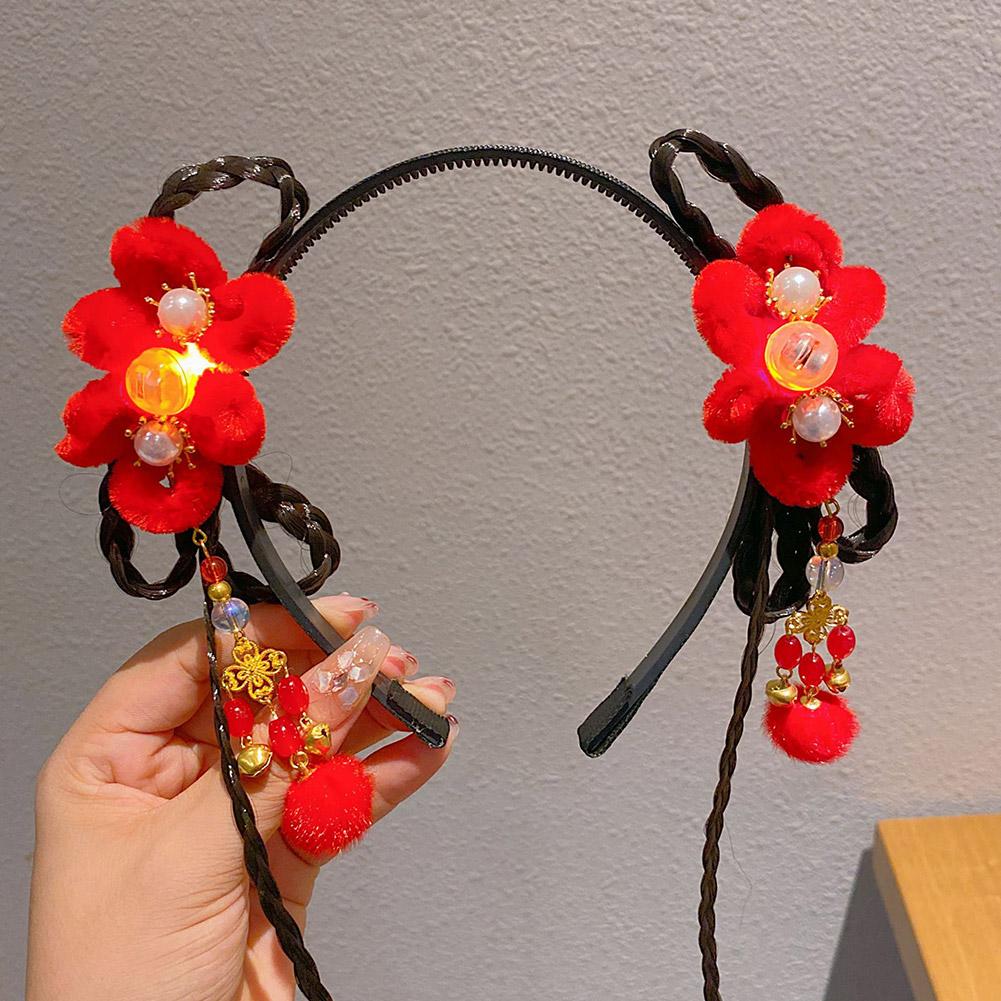 thumbnail image 4 of Ruifaya Accesorio para el cabello con pompón lindo y multifuncional de estilo tradicional chino, 4 of 7