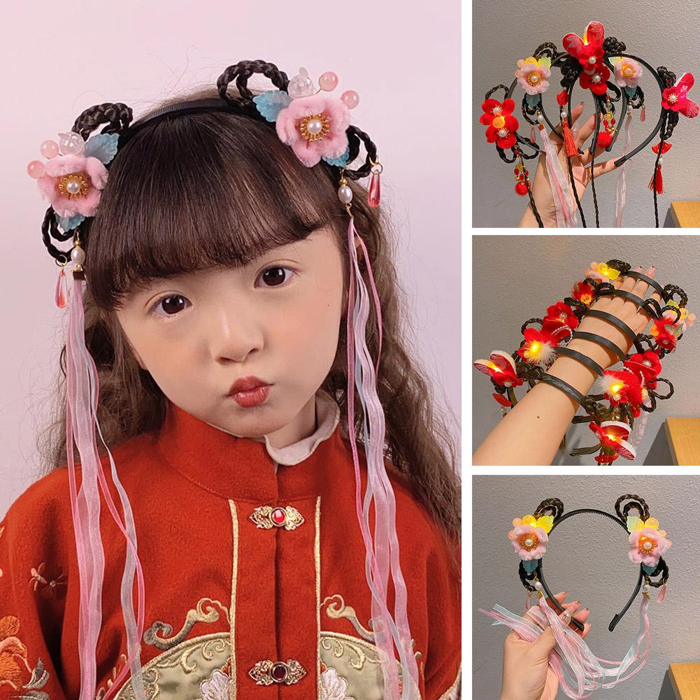 thumbnail image 2 of Ruifaya Accesorio para el cabello con pompón lindo y multifuncional de estilo tradicional chino, 2 of 7