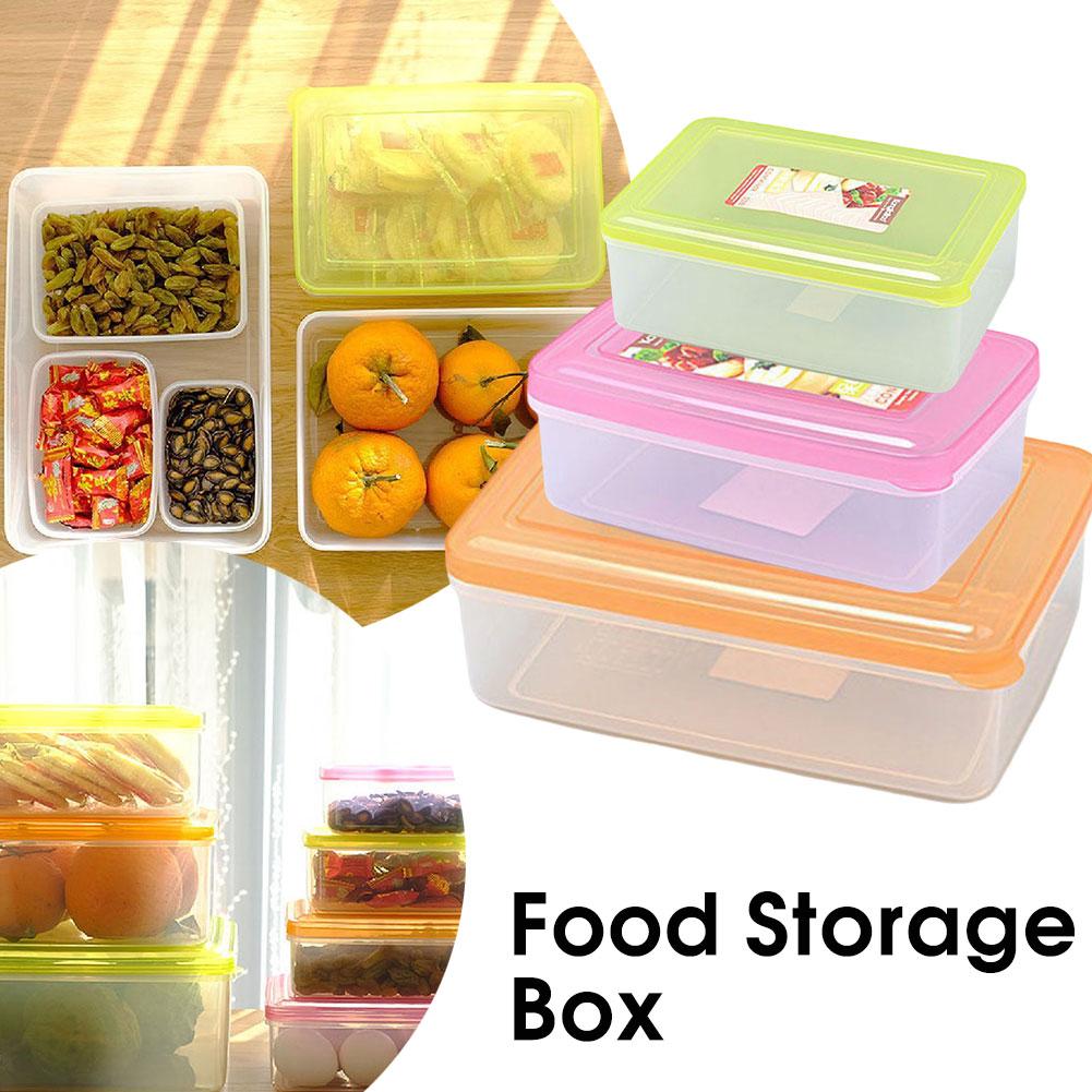 thumbnail image 2 of SGACAI Caja de almacenamiento de alimentos para el refrigerador, sellada para guardar bocadillos N6I8, 2 of 7