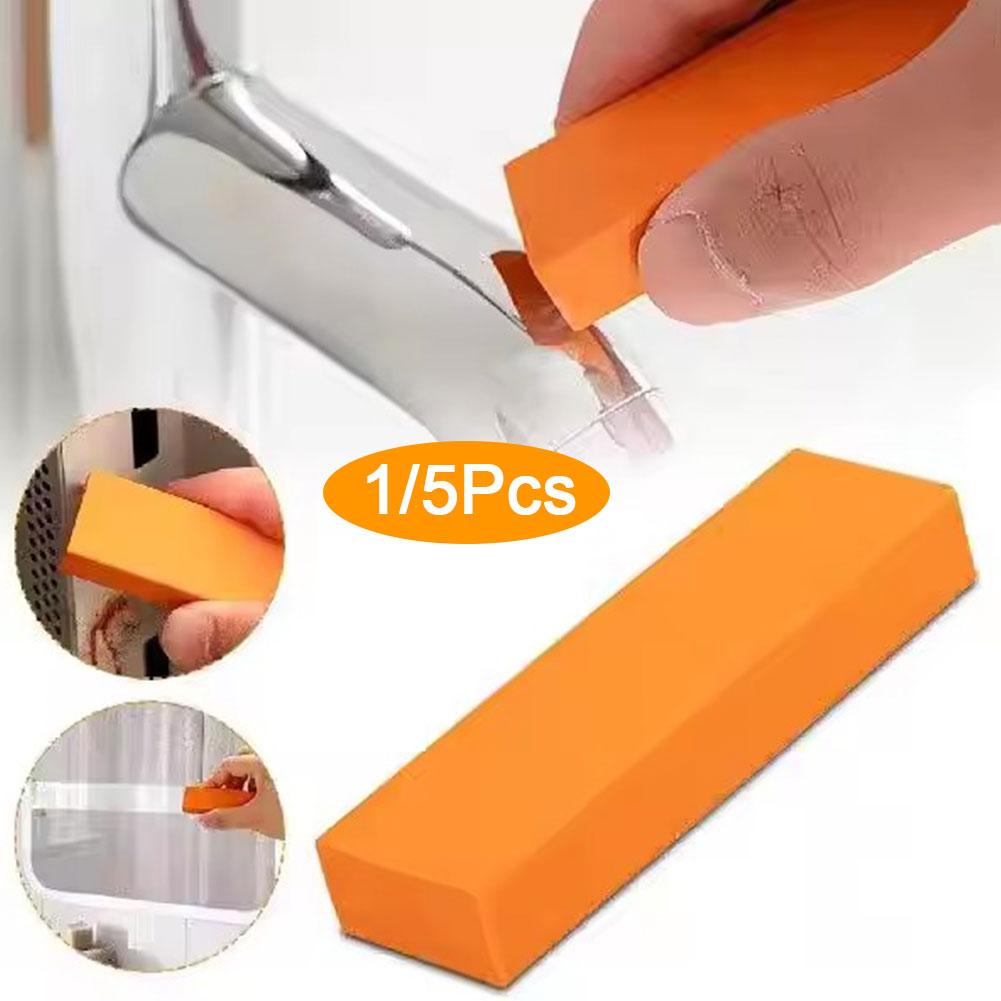 UIEXEA 2 PCS Kit para Borrar Arañazos de Acero Inoxidable, Borrador Magico, Gomas Mágicas Anti Oxido Elimina Manchas de Agua y Óxido en Utensilios de Cocina