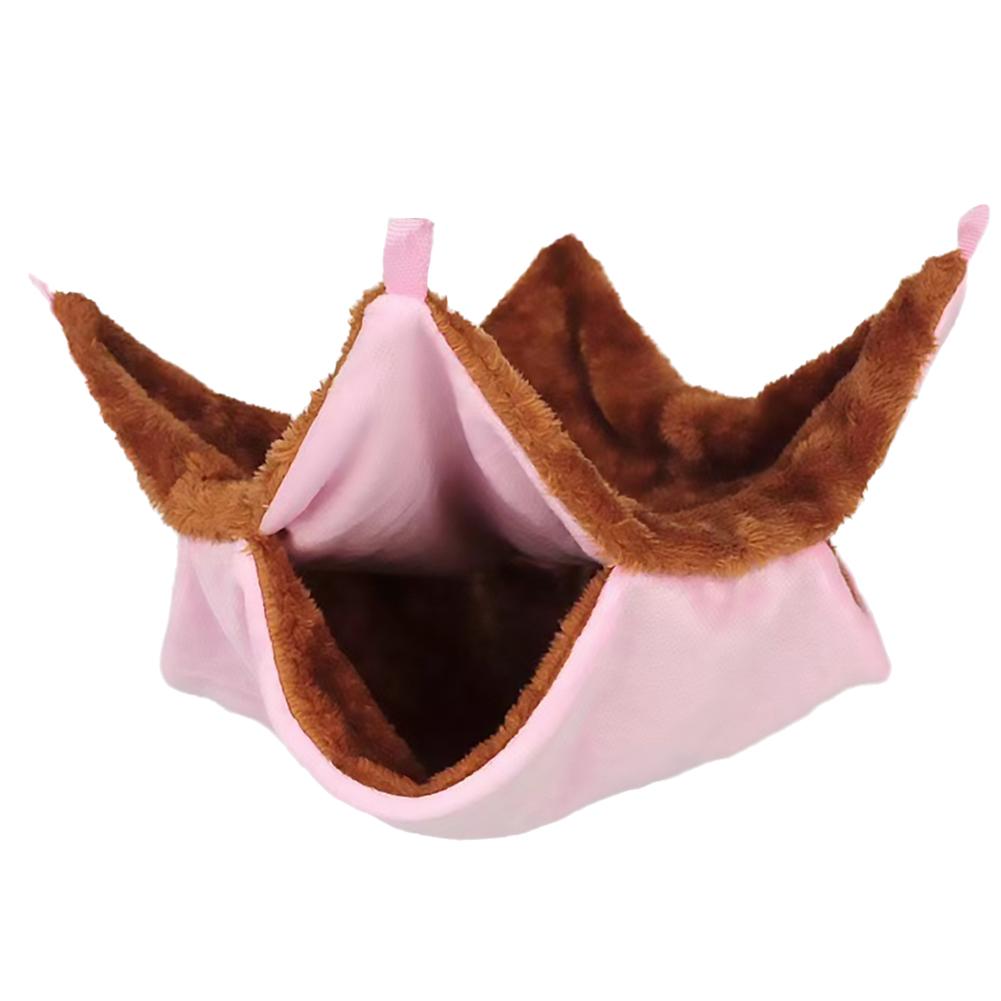 thumbnail image 5 of Wartleves Bolsa de algodón cómoda tejida a mano para mascotas pequeñas, cálida, para dormir y descansar, con diseño de doble capa de azúcar, para invierno, 5 of 7