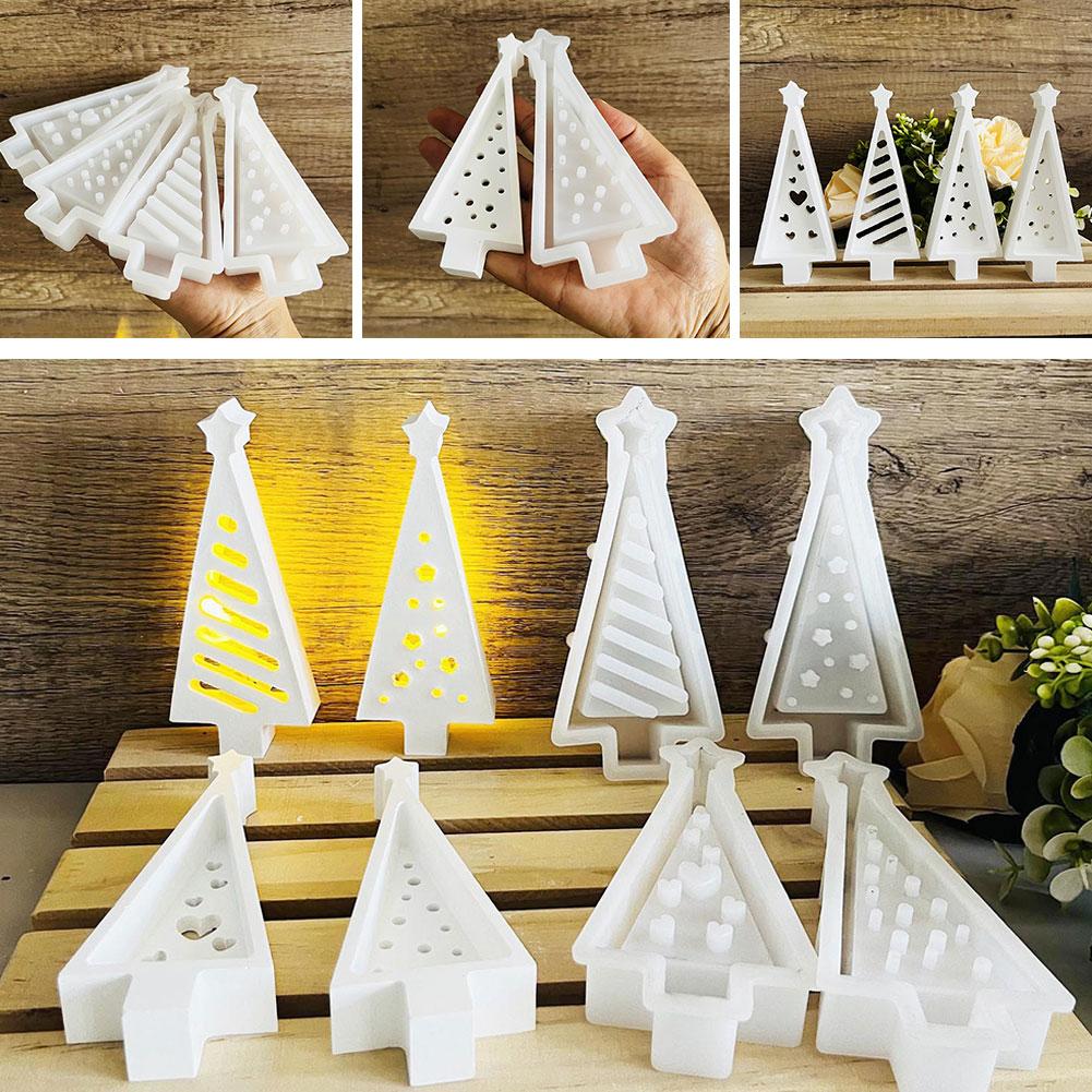 thumbnail image 3 of Wartleves Molde de silicona para adornos de árbol de Navidad, uno caliente △ю D1P0, 3 of 7
