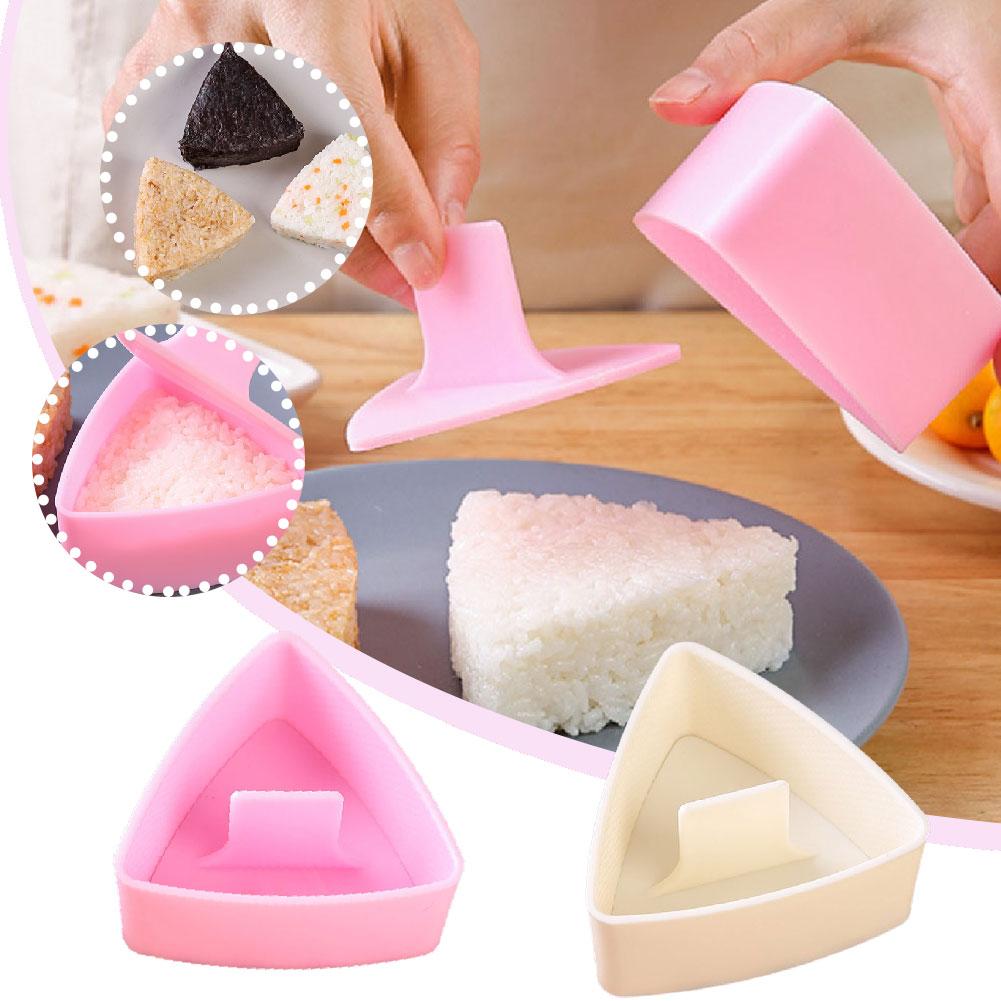 thumbnail image 3 of SGACAI Molde triangular cuadrado para sushi, herramienta para hacer bolas de arroz para onigiri y bento, 3 of 7
