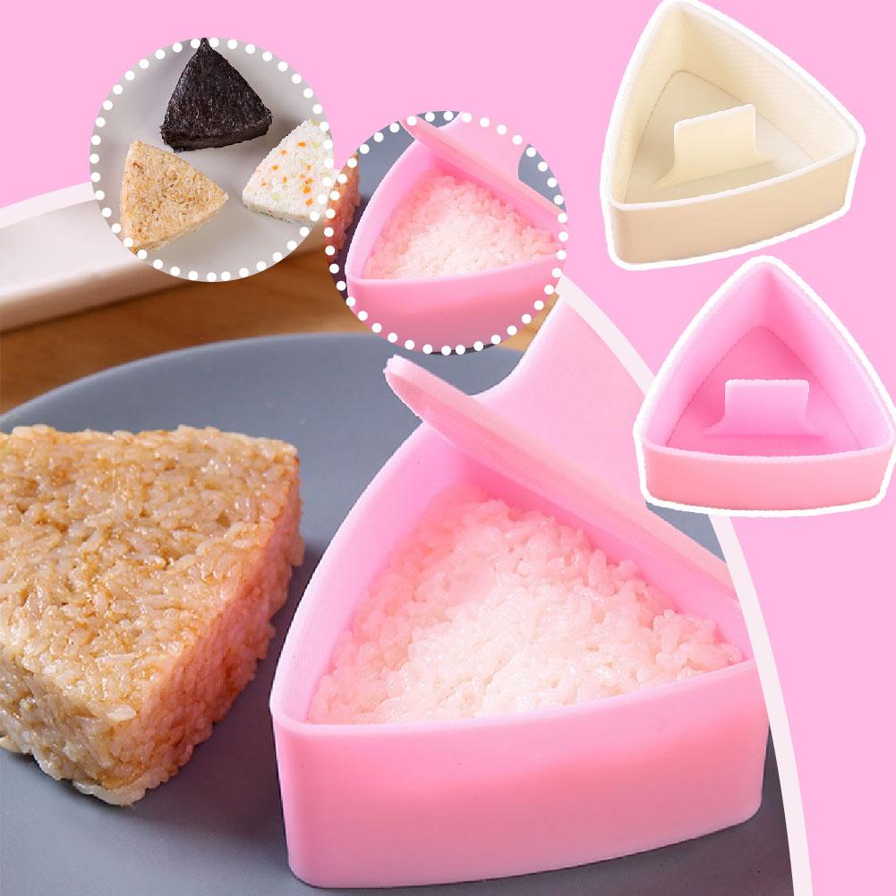 thumbnail image 2 of SGACAI Molde triangular cuadrado para sushi, herramienta para hacer bolas de arroz para onigiri y bento, 2 of 7